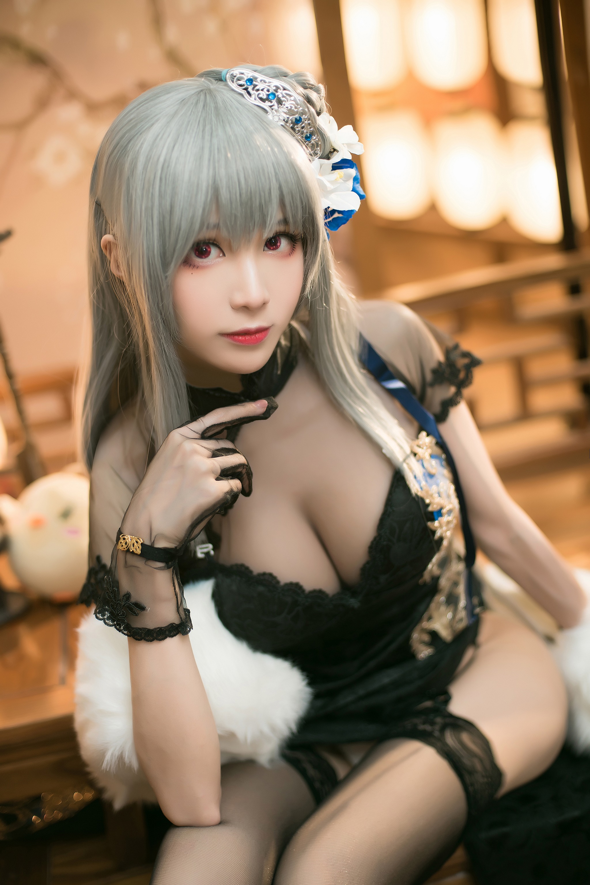 图片[1]-Tomoyo酱 – NO.028 碧蓝航线 路易九世旗袍[20P]-XikXak